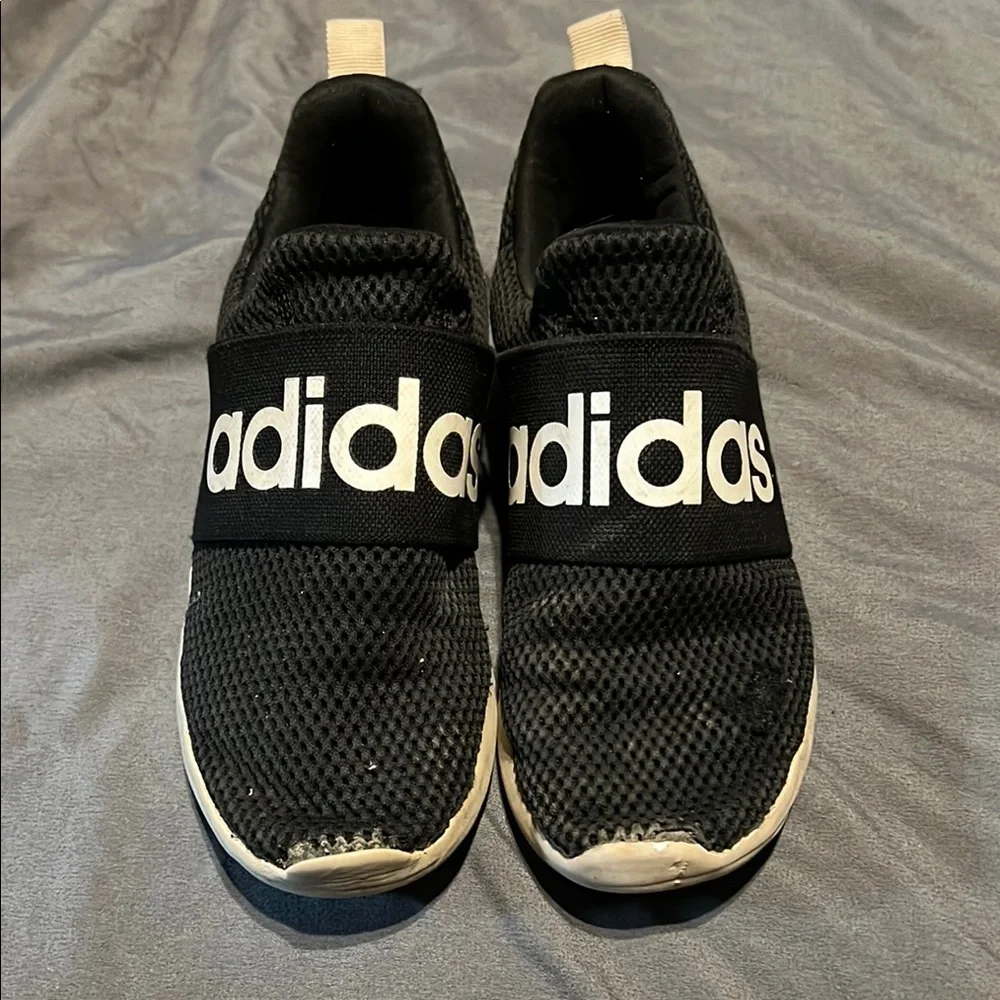 Adidas Kids Black Slip-On Shoes - Picture 1 of 6